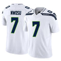 Pkot S.Seahawks #7 Uchenna Nwosu Player White Limited Vapor F.U.S.E. Home Game Stitched Jerseys