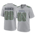 Pkot S.Seahawks #88 AJ Barner Player Gray Atmosphere Fashion Home Game Stitched Jerseys