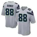 Pkot S.Seahawks #88 AJ Barner Player Gray Home Game Stitched Jerseys
