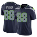 Pkot S.Seahawks #88 AJ Barner Player Navy Limited Vapor F.U.S.E. Home Game Stitched Jerseys