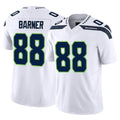 Pkot S.Seahawks #88 AJ Barner Player White Limited Vapor Untouchable Home Game Stitched Jerseys