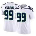 Pkot S.Seahawks #99 Leonard Williams Player White Limited Vapor F.U.S.E. Home Game Stitched Jerseys