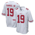 Pkot SF.49ers #19 Deebo Samuel Sr. Player White Home Game Stitched Jerseys