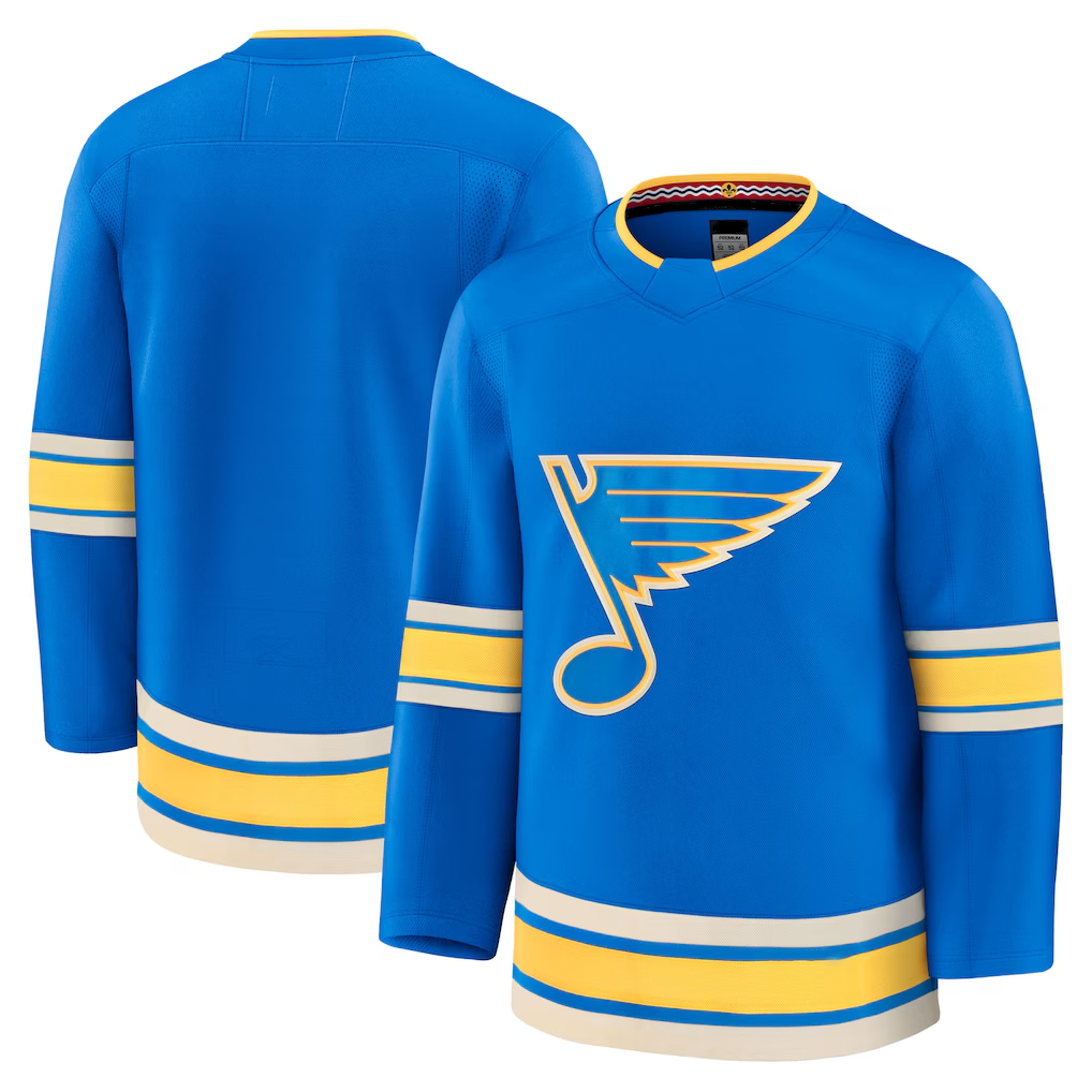 Pkot SL.Blues Blue Alternate Premium Jerseys