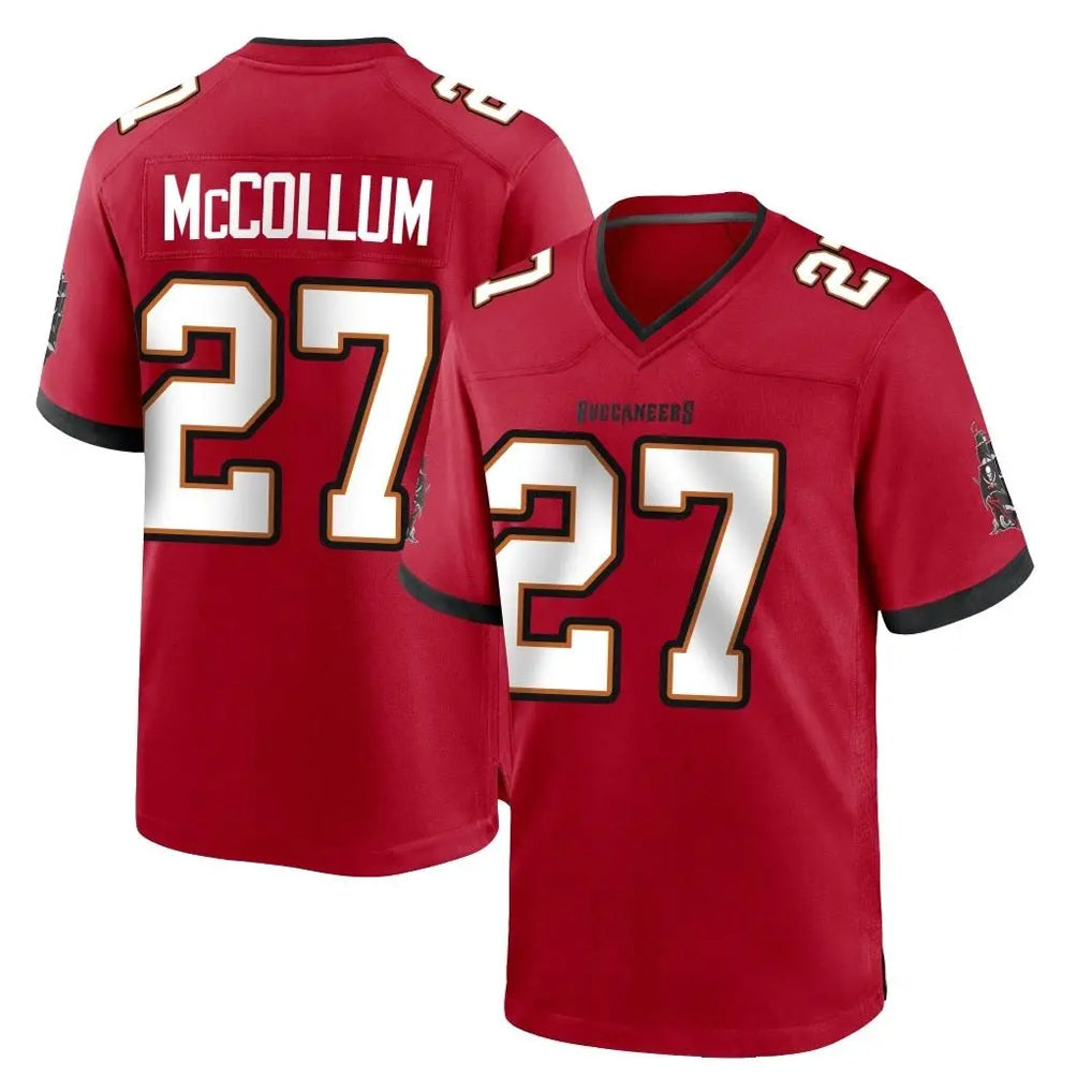 Pkot TB.Buccaneers #27 Zyon McCollum Player Red Home Game Stitched Jerseys