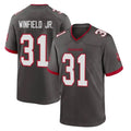 Pkot TB.Buccaneers #31 Antoine Winfield Jr. Player Pewter Alternate Home Game Stitched Jerseys