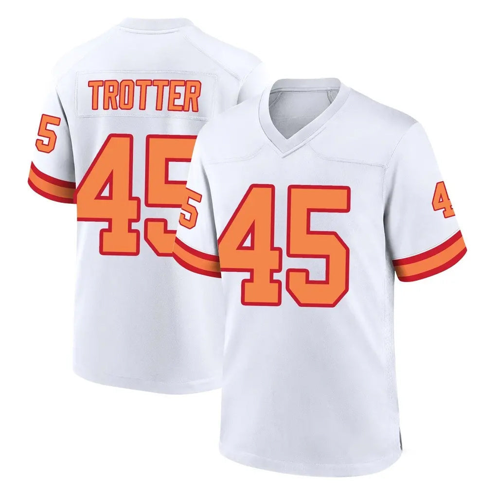Pkot TB.Buccaneers #45 Josiah Trotte Player White '76 Home Game Stitched Jerseys