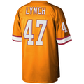 Pkot TB.Buccaneers #47 John Lynch Mitchell & Ness Orange Big & Tall 1995 Legacy Retired Player Stitched Jerseys