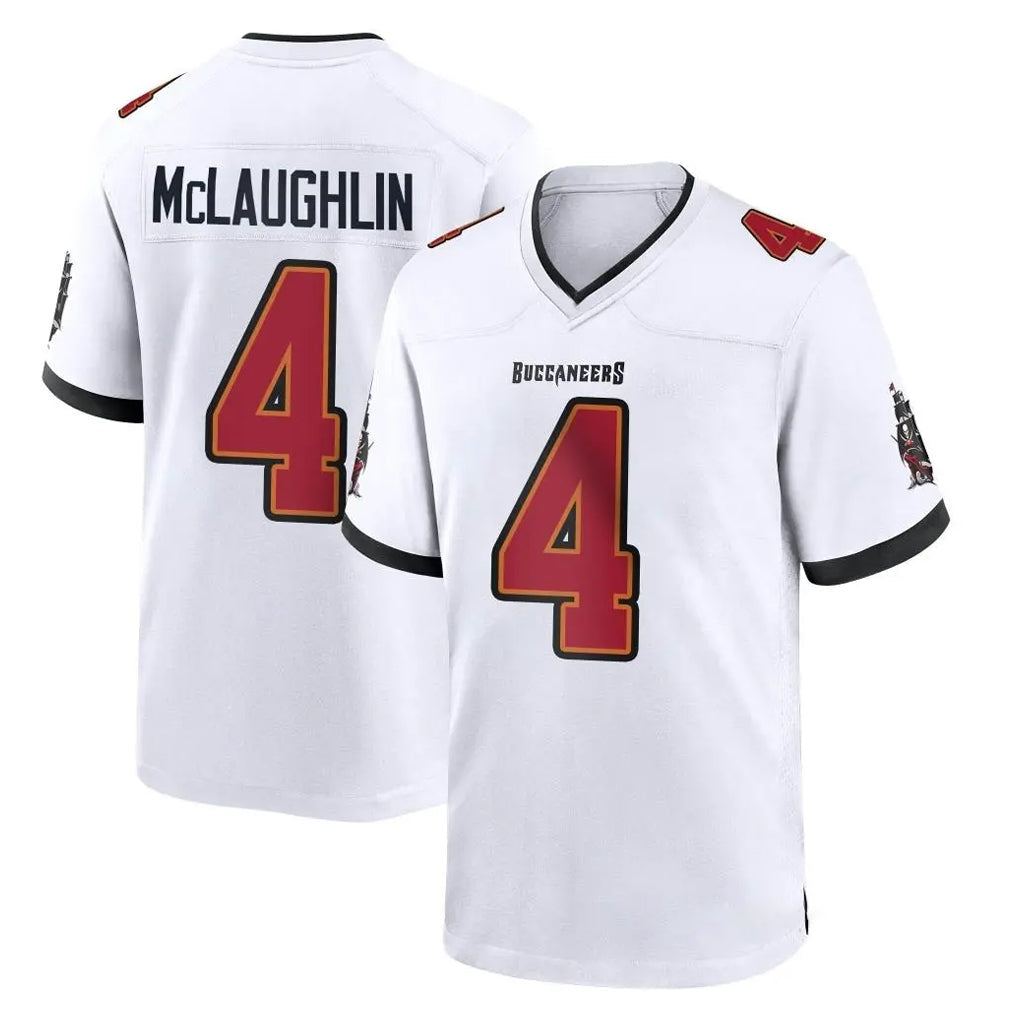 Pkot TB.Buccaneers #4 Chase McLaughlin Player White Home Game Stitched Jerseys