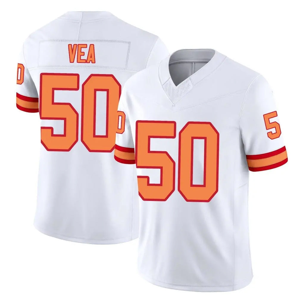 Pkot TB.Buccaneers #50 Vita Vea Player White Limited '76 Vapor F.U.S.E. Home Game Stitched Jerseys