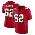 Pkot TB.Buccaneers #62 Graham Barton Player Red Limited Vapor Home Game Stitched Jerseys