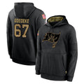 Pkot TB.Buccaneers #67 Luke Goedeke Player Black Salute to Service Sideline Performance Pullover Hoodies Home Game Stitched Jerseys
