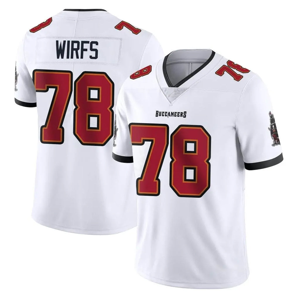 Pkot TB.Buccaneers #78 Tristan Wirfs Player White Limited Vapor Untouchable Home Game Stitched Jerseys