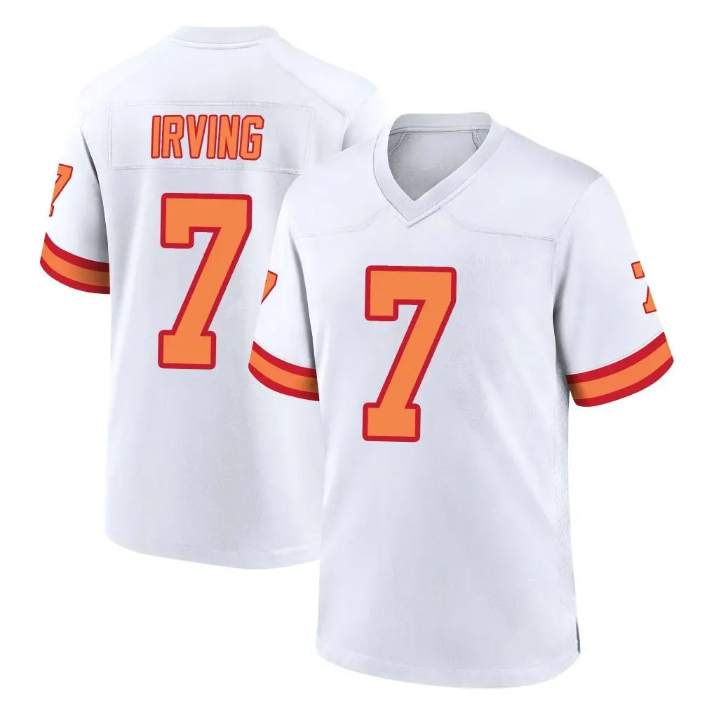 Pkot TB.Buccaneers #7 Bucky Irving Player White '76 Home Game Stitched Jerseys