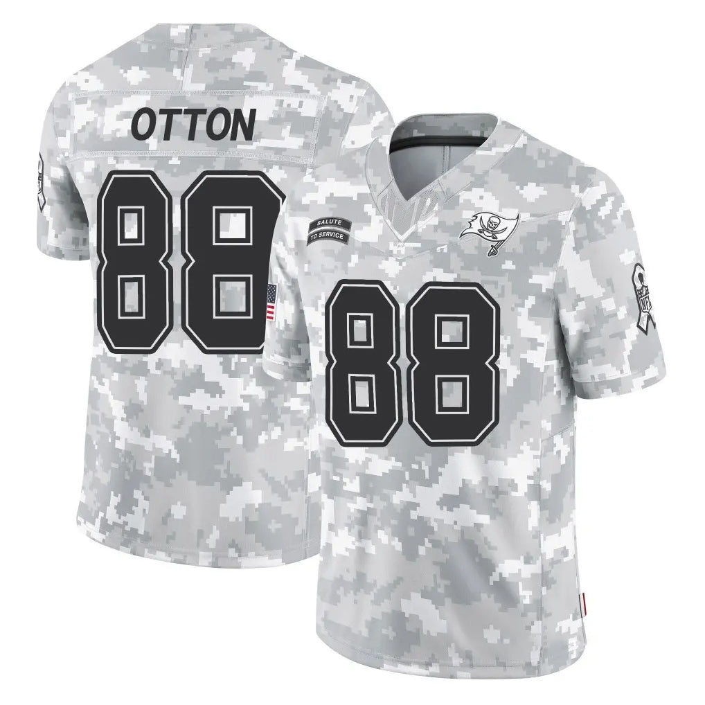 Pkot TB.Buccaneers #88 Cade Otton Player Arctic Camo Limited Salute To Service Home Game Stitched Jerseys