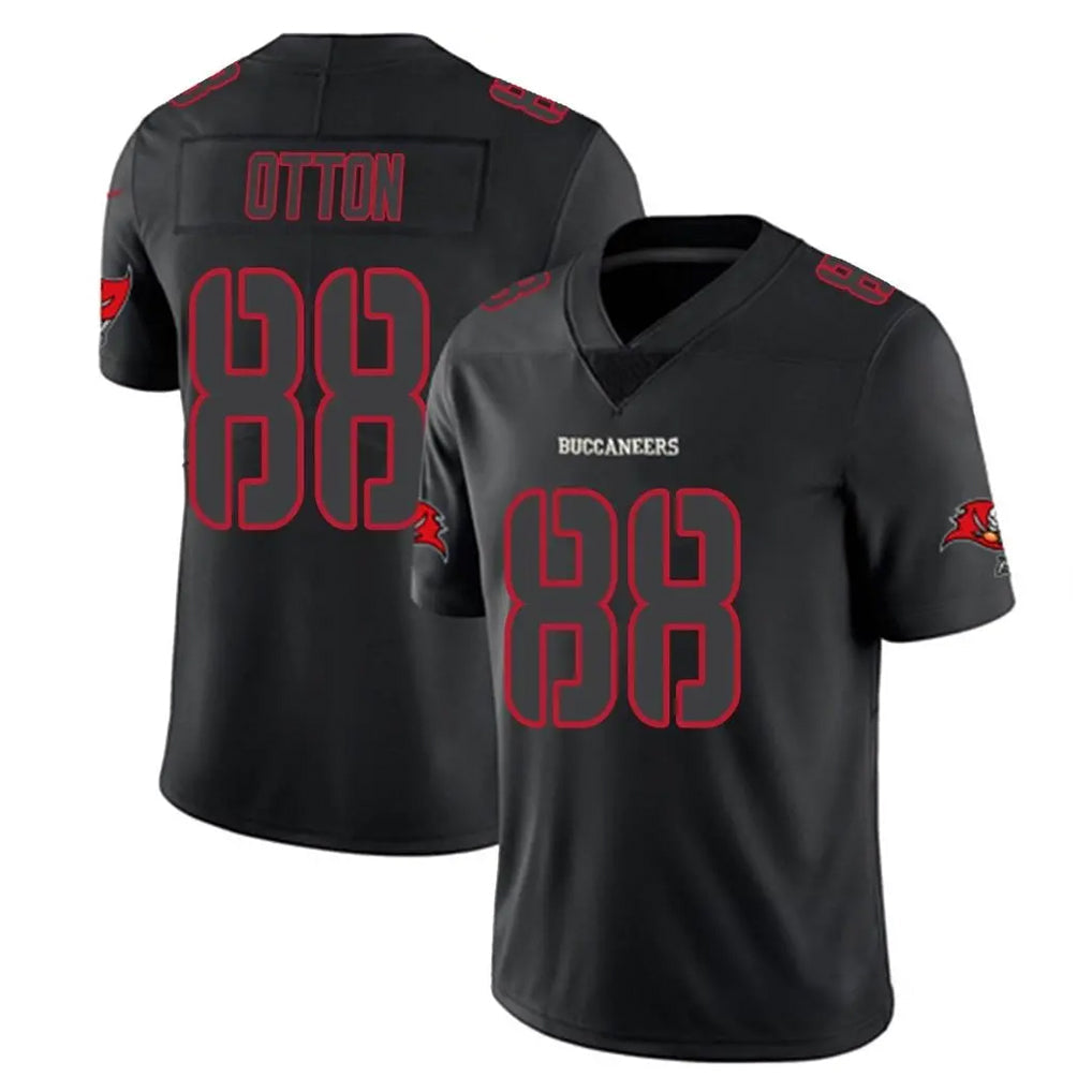 Pkot TB.Buccaneers #88 Cade Otton Player Black Impact Limited Home Game Stitched Jerseys