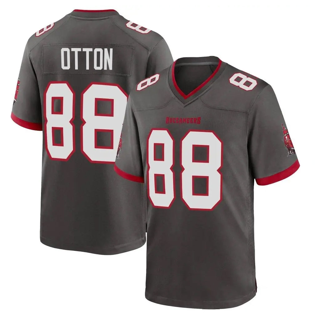 Pkot TB.Buccaneers #88 Cade Otton Player Pewter Alternate Home Game Stitched Jerseys