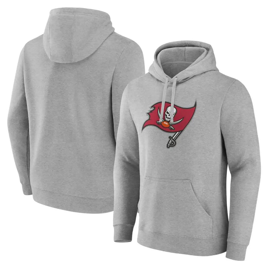 Pkot TB.Buccaneers ## Buccaneers Blank Player Gray Pullover Hoodie Home Game Stitched Jerseys