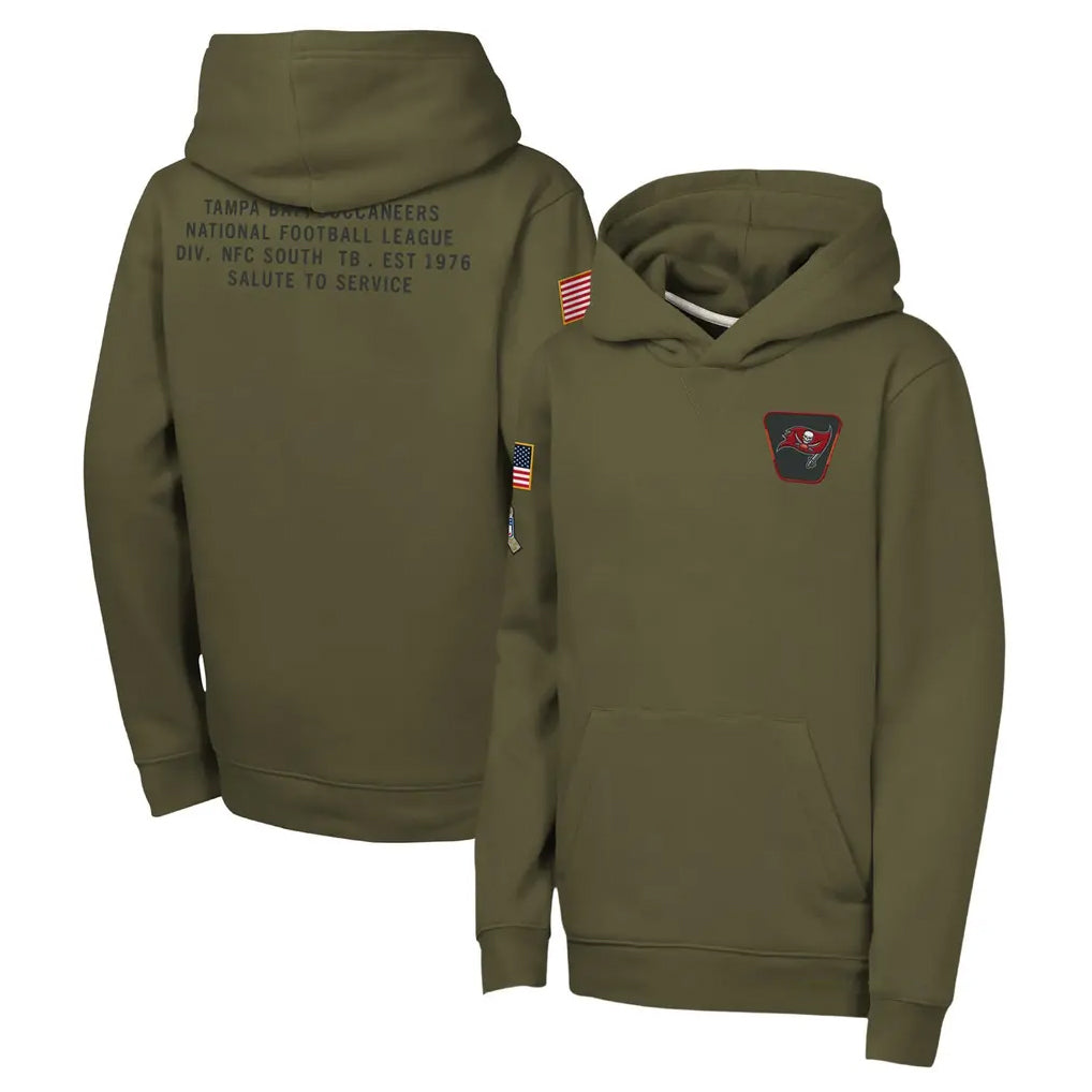 Pkot TB.Buccaneers ## Buccaneers Blank Player Olive Salute to Service Pullover Hoodies Limited Stitched Jerseys