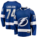 Pkot TB.Lightning #74 John Carlson Blue Home Breakaway Jerseys
