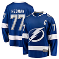 Pkot TB.Lightning #77 Victor Hedman Blue Home Captain Patch Breakaway Jerseys