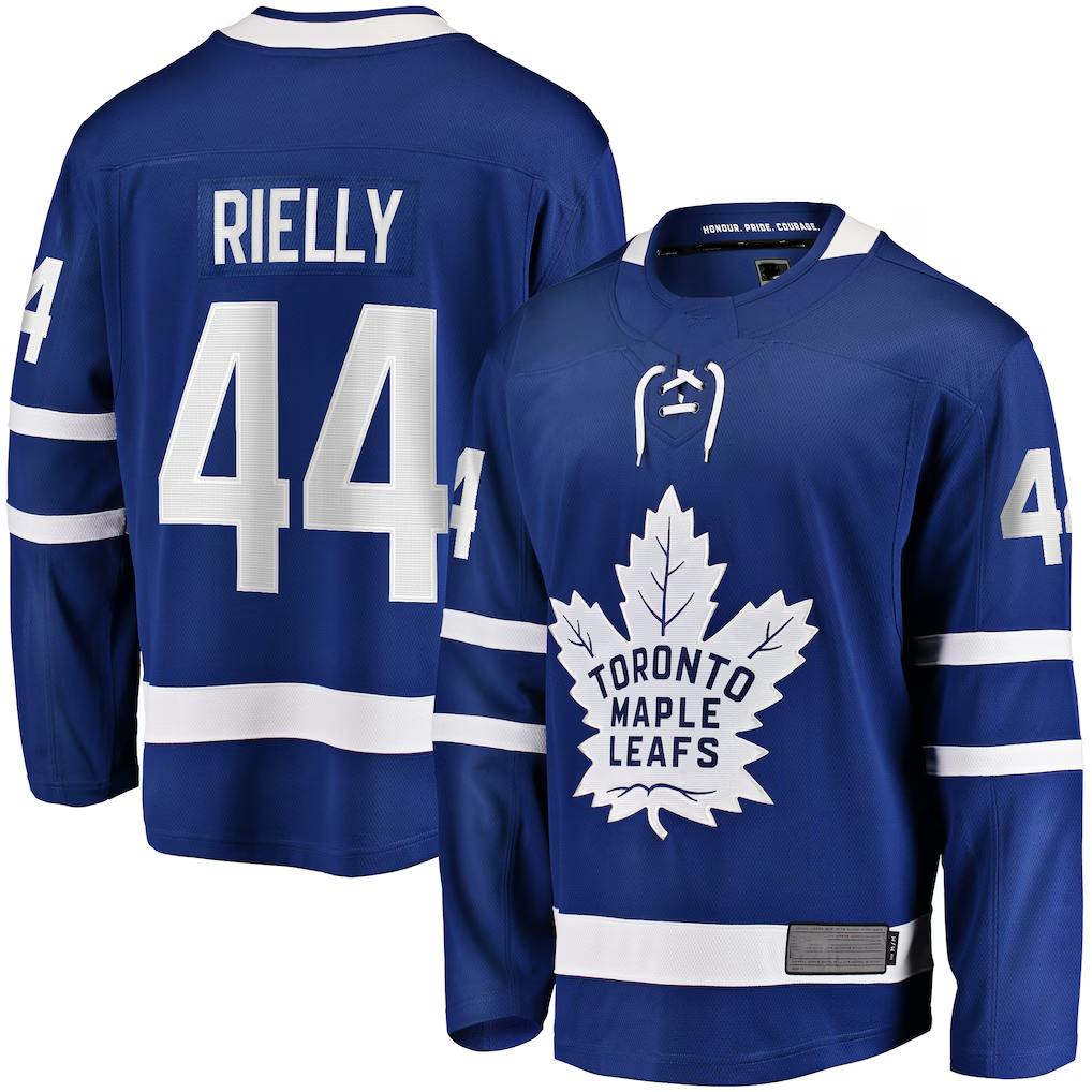 Pkot TM.Leafs #44 Morgan Rielly Blue Home Breakaway Player Jerseys