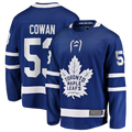 Pkot TM.Leafs #53 Easton Cowan Blue Home Breakaway Jerseys