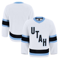 Pkot U.Mammoth White Away Authentic Pro Jerseys