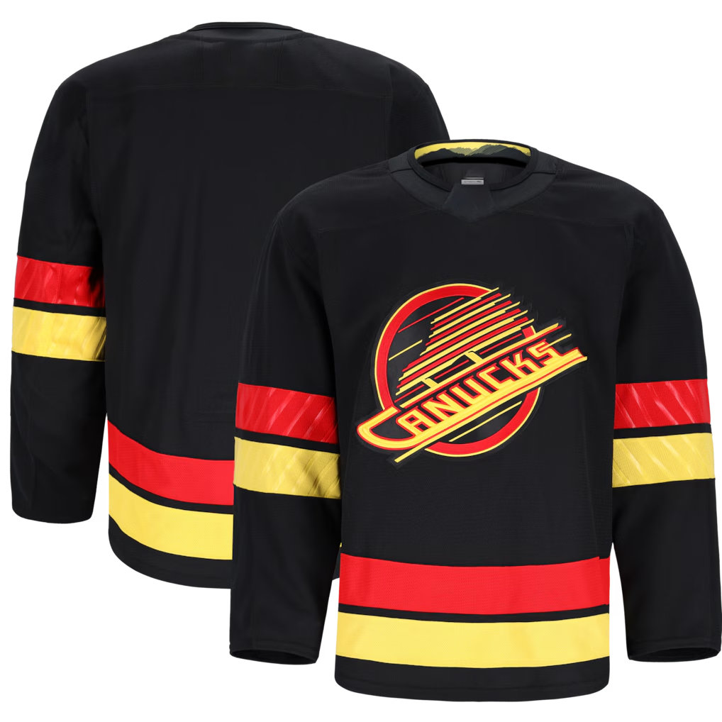 Pkot V.Canucks Black Alternate Authentic Pro Jerseys