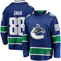 Pkot V.Canucks #88 Nils Aman Blue Home Premier Breakaway Player Jerseys