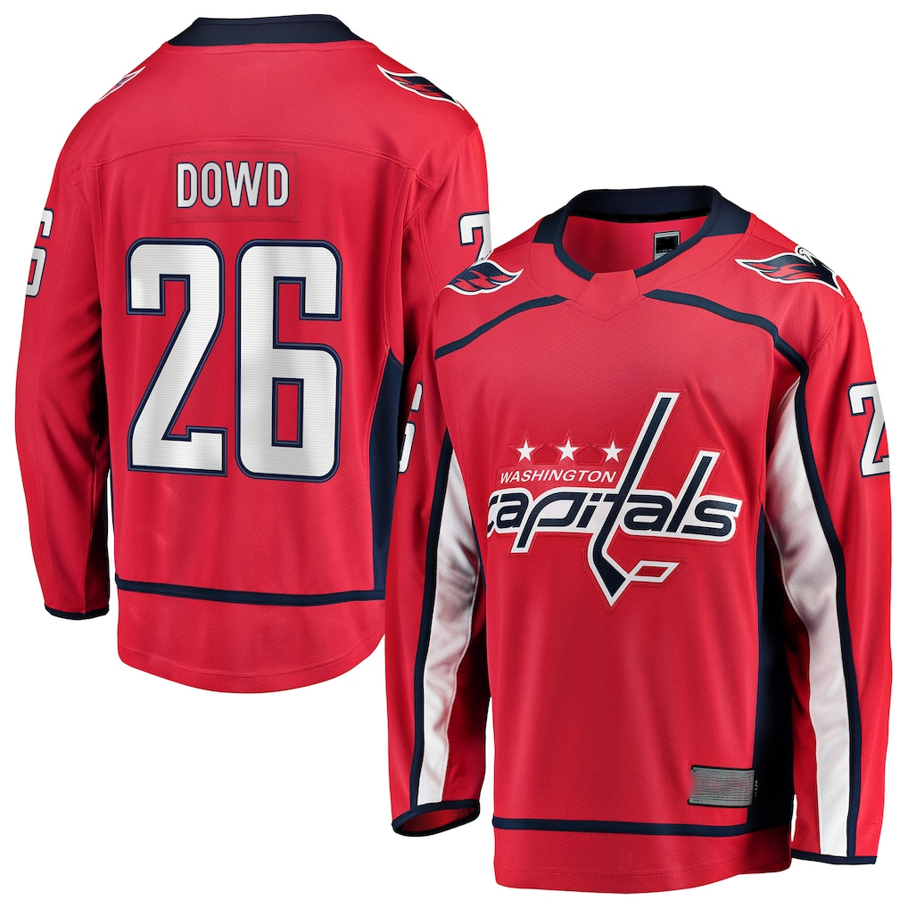 Pkot W.Capitals #26 Nic Dowd Red Home Breakaway Player Jerseys
