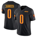 Pkot W.Commanders #0 Mike Sainristil Player Black Limited Vapor F.U.S.E. Home Game Stitched Jerseys