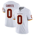 Pkot W.Commanders #0 Mike Sainristil Player White Limited Vapor Untouchable Home Game Stitched Jerseys