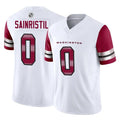 Pkot W.Commanders #0 Mike Sainristil Player White Vapor F.U.S.E. Limited Home Game Stitched Jerseys