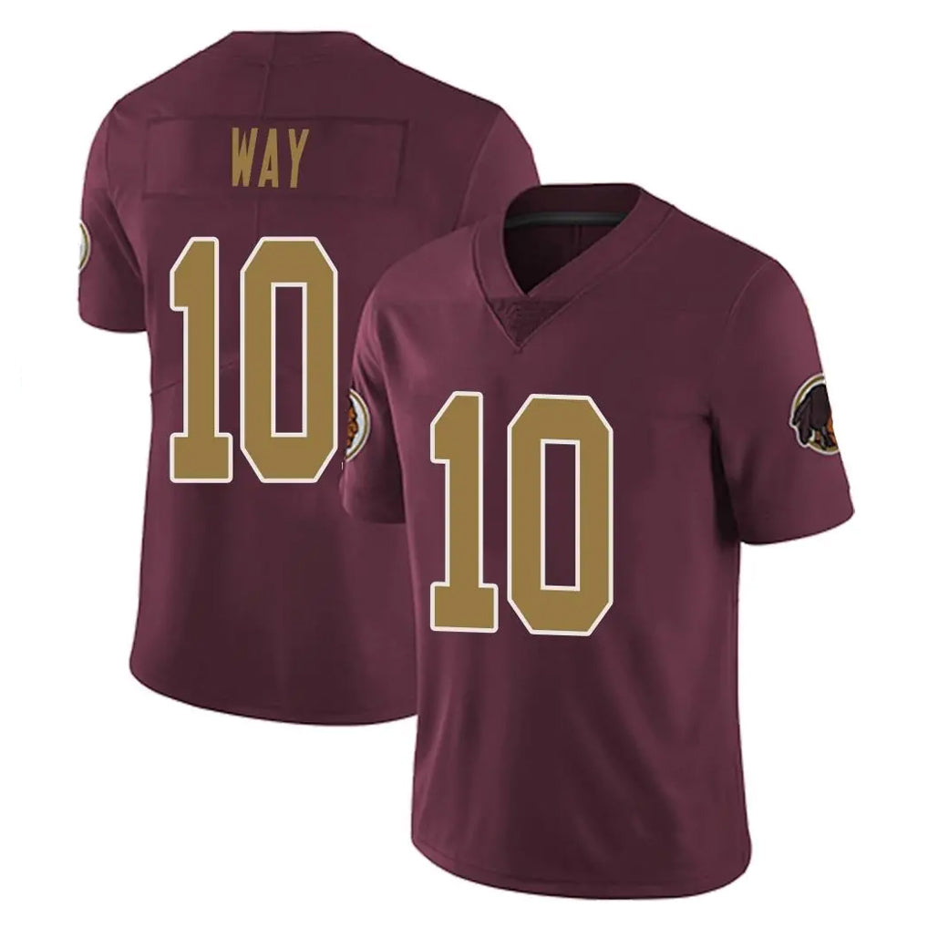 Pkot W.Commanders #10 Tress Way Player Burgundy Alternate Vapor Untouchable Home Game Stitched Jerseys