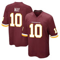Pkot W.Commanders #10 Tress Way Player Burgundy Team Color Home Game Stitched Jerseys