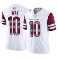 Pkot W.Commanders #10 Tress Way Player White Limited Vapor Home Game Stitched Jerseys