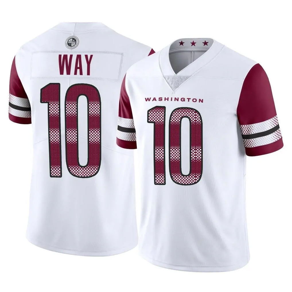 Pkot W.Commanders #10 Tress Way Player White Limited Vapor Home Game Stitched Jerseys
