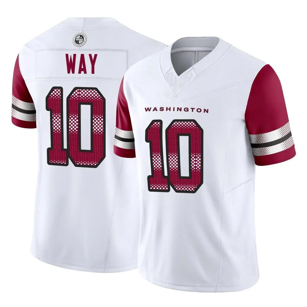 Pkot W.Commanders #10 Tress Way Player White Vapor F.U.S.E. Limited Home Game Stitched Jerseys