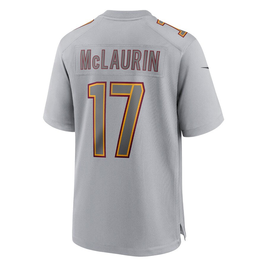 PkotW.Commanders #17 Terry McLaurin Player Gray Fashion Game Stitched Jerseys