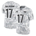 Pkot W.Commanders #17 Terry Mclaurin Player Arctic Camo Limited Salute To Service Home Game Stitched Jerseys