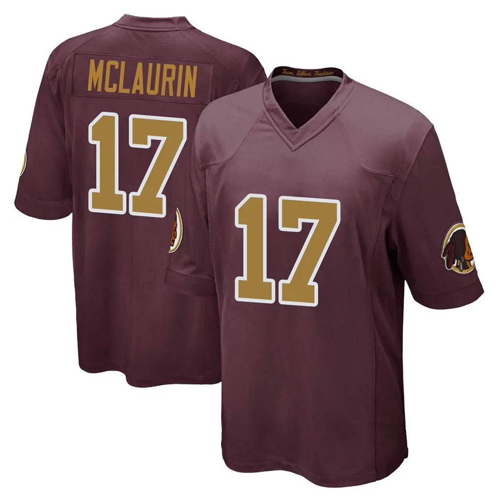 Pkot W.Commanders #17 Terry Mclaurin Player Burgundy Alternate Home Game Stitched Jerseys