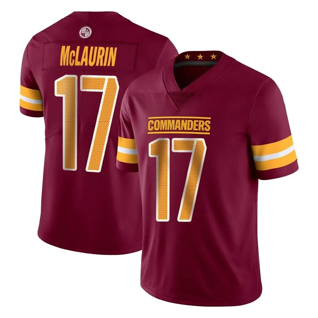 Pkot W.Commanders #17 Terry Mclaurin Player Burgundy Limited Vapor Home Game Stitched Jerseys