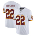 Pkot W.Commanders #22 Jacory Croskey-Merritt Player White Tundra Fashion Home Game Stitched Jerseys