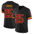 Pkot W.Commanders #25 Nick Cross Player Black Limited Vapor Home Game Stitched Jerseys