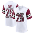 Pkot W.Commanders #25 Nick Cross Player White Game Home Stitched Jerseys