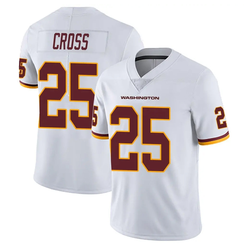 Pkot W.Commanders #25 Nick Cross Player White Limited Vapor Untouchable Home Game Stitched Jerseys