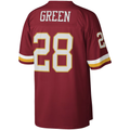 Pkot W.Commanders Team #28 Darrell Green Mitchell & Ness Burgundy Legacy Replica Stitched Jerseys