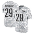 Pkot W.Commanders #29 Rasul Douglas Player Arctic Camo Limited Salute To Service Home Game Stitched Jerseys