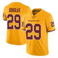 Pkot W.Commanders #29 Rasul Douglas Player Gold Limited Color Rush Home Game Stitched Jerseys